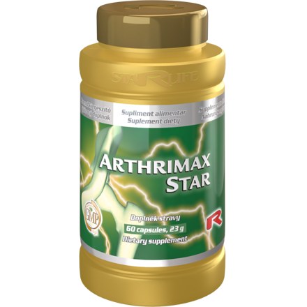 ARTHRIMAX STAR - proti artritíde a bolesti kĺbov, Starlife  60 kaps