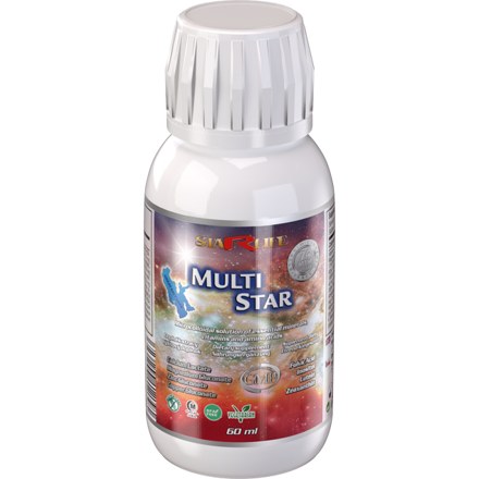 MULTI STAR  - komplexný doplnok mikroživín, Starlife  60 ml